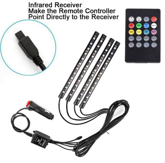 RGB Music Rhythm Control LED Lights