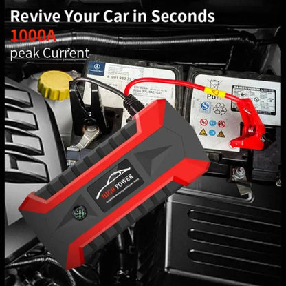Portable Car Starter Device With Light