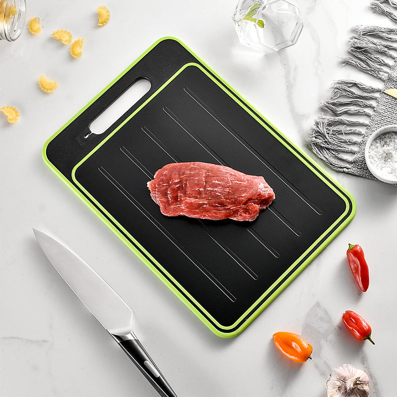 Dual-Sided Rapid Defrost Cutting Board