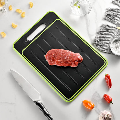 Dual-Sided Rapid Defrost Cutting Board