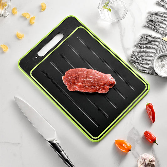 Dual-Sided Rapid Defrost Cutting Board