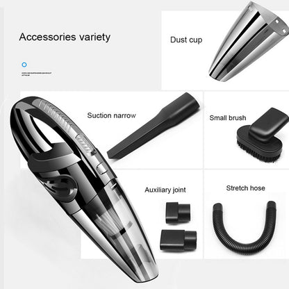 High-Power 2-in-1 Car Vacuum Cleaner