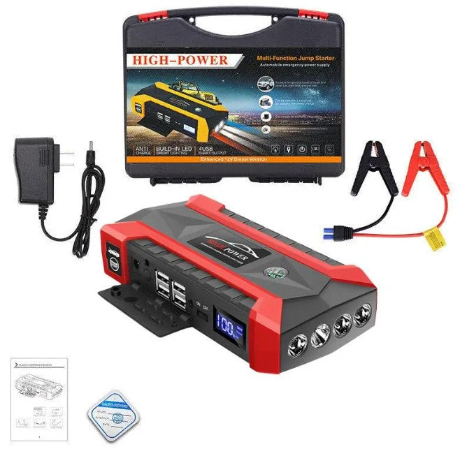 Portable Car Starter Device With Light