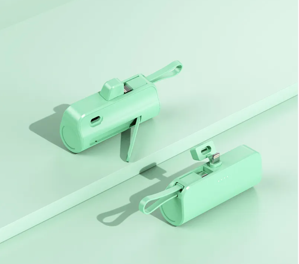 Portable Mini Capsule Pocket Power Bank