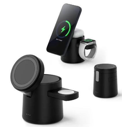 15W Magnetic Three-in-one Wireless Charger