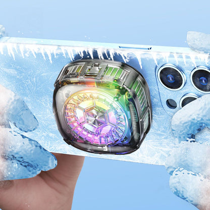 Portable RGB Magnetic Cooling Fan
