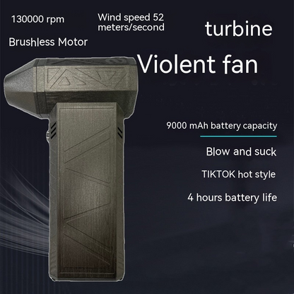 Silent Brushless TurboJet Air Duster