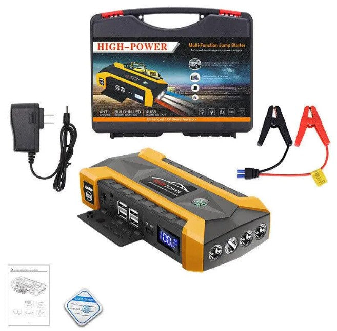 Portable Car Starter Device With Light