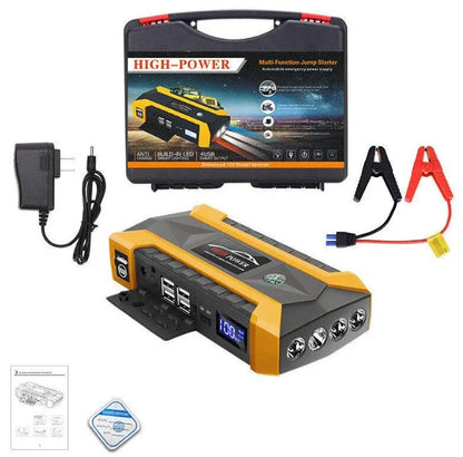 Portable Car Starter Device With Light