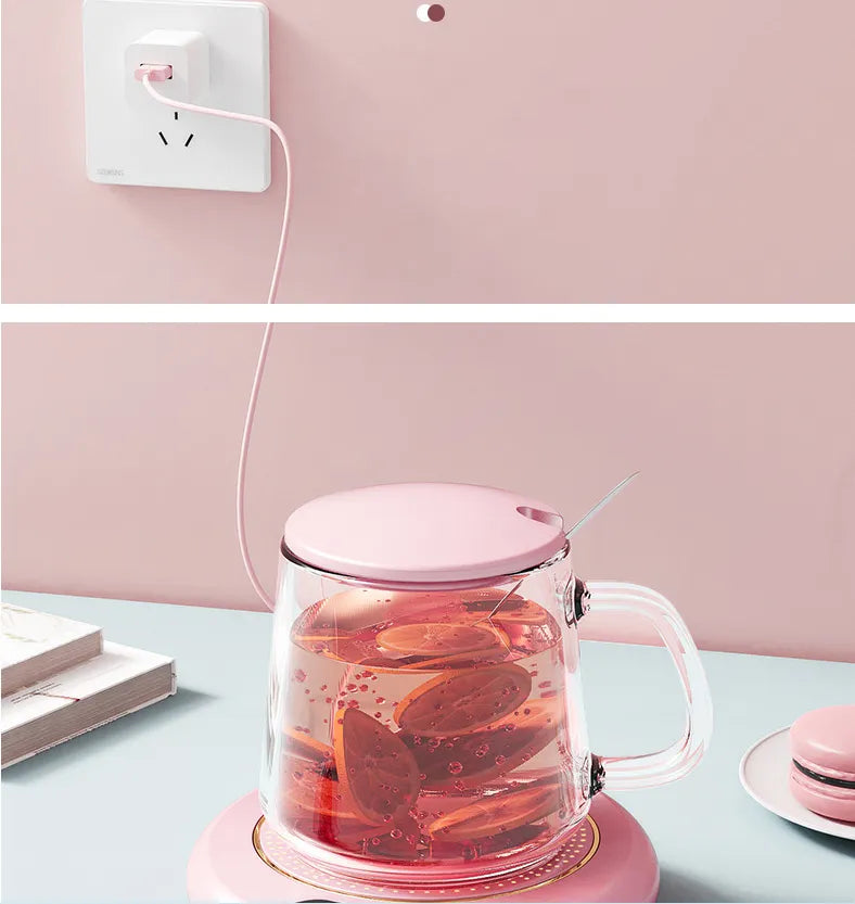 USB Automatic Heating Thermal Cup Pad